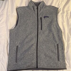 Patagonia Better Sweater Fleece Vest Gray Men’s Large – Excellent Condition